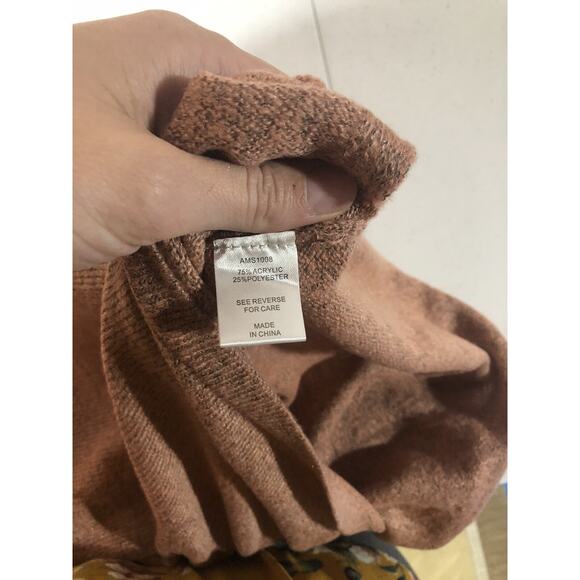 Alison Andrews Womens Sweater Size XL Pink New Long Sleeve Pullover - Picture 2 of 12